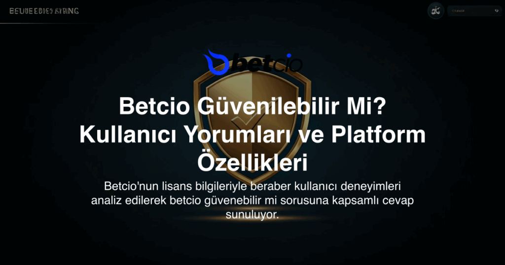 Betcio Güvenilebilir Mi? Kullanıcı Yorumları ve Platform Özellikleri